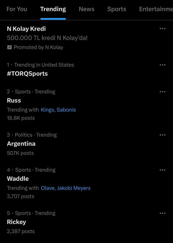 #TORQSports trending screenshot