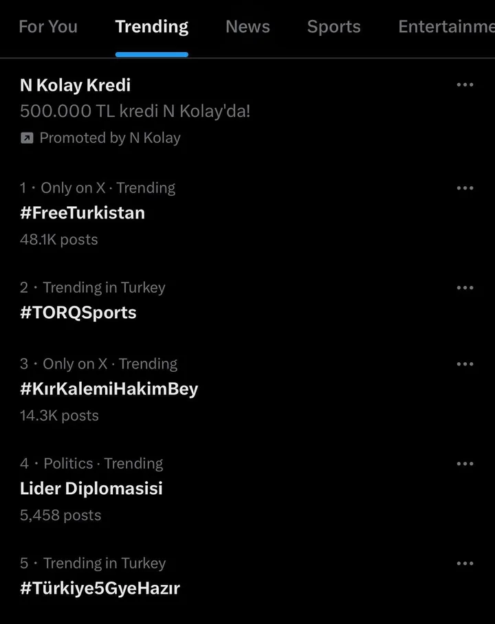 #TORQSports trending in Turkey