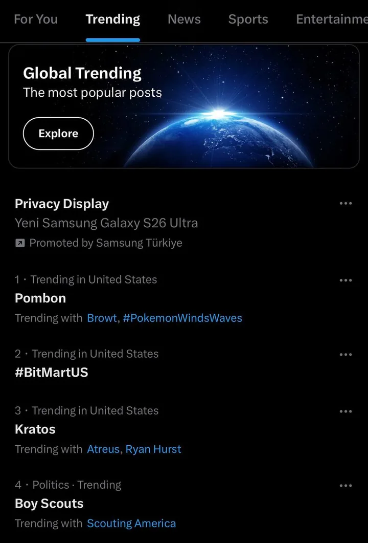 #BitMartUS trending in United States